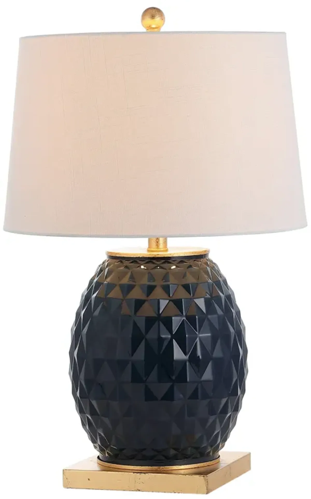 Diamond LED Glassmetal Table Lamp