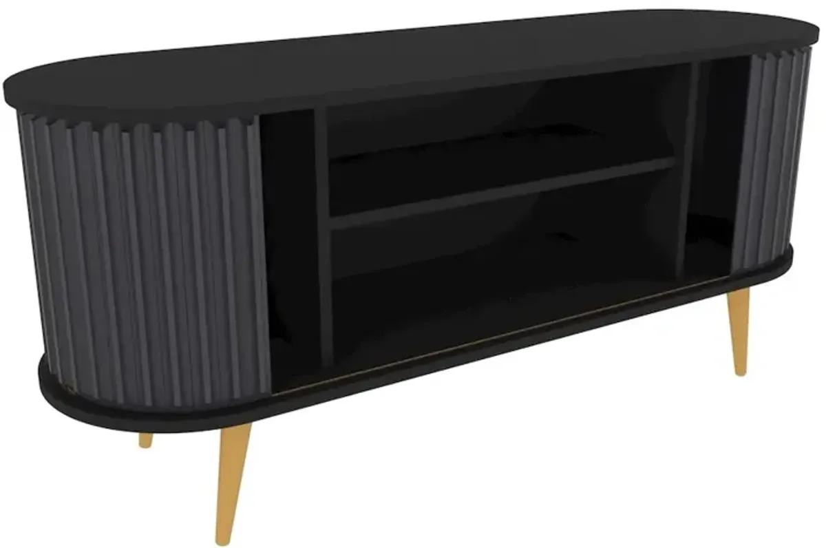 Decorotika Store 55 Tv Stand - Black & Anthracite
