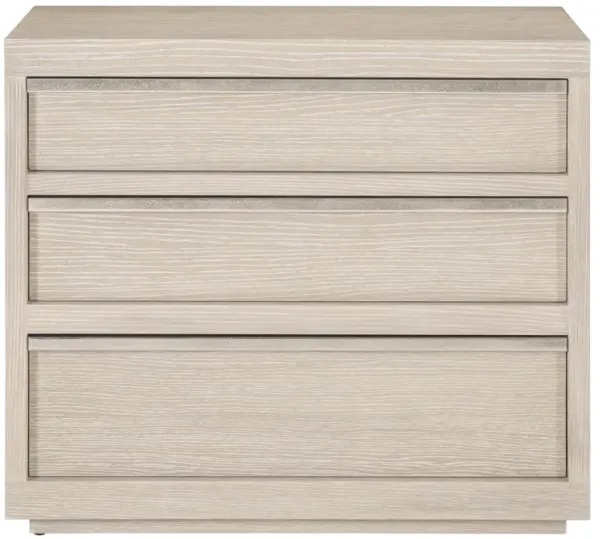 Solaria 3-Drawer Nightstand