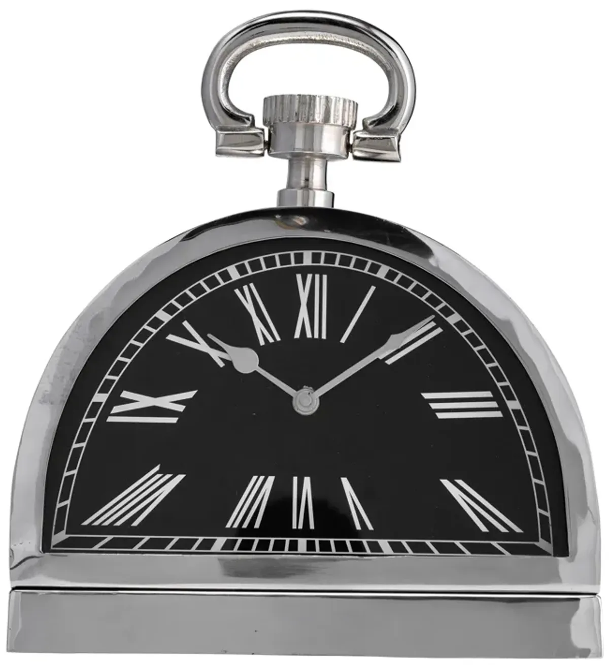 Leaning Table Clock with Handle