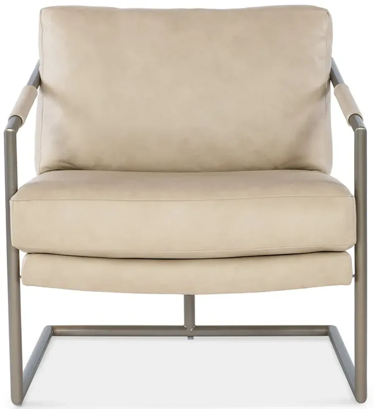 Moody Metal Chair in Beige