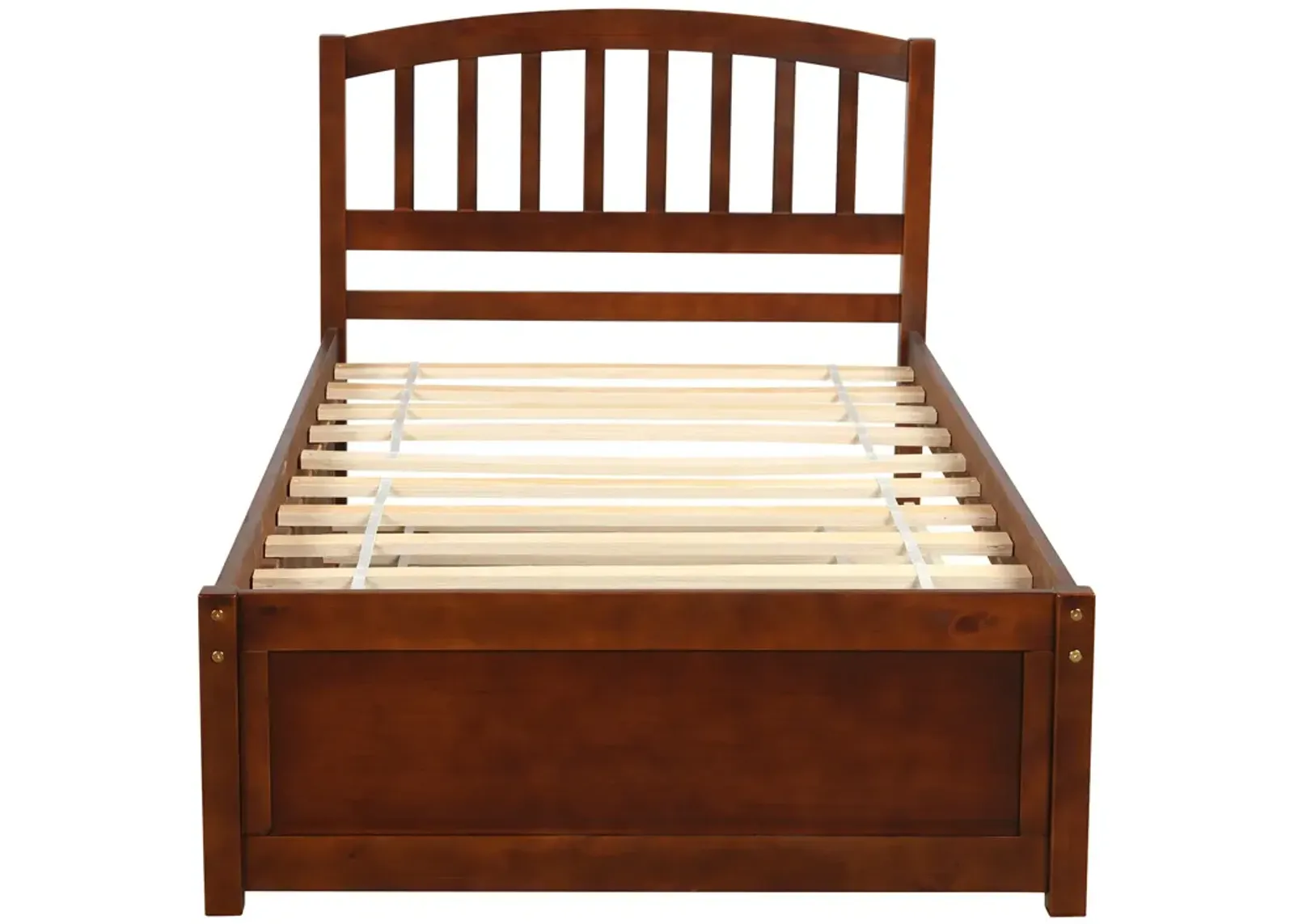 Merax Platform Bed Frame with Trundle