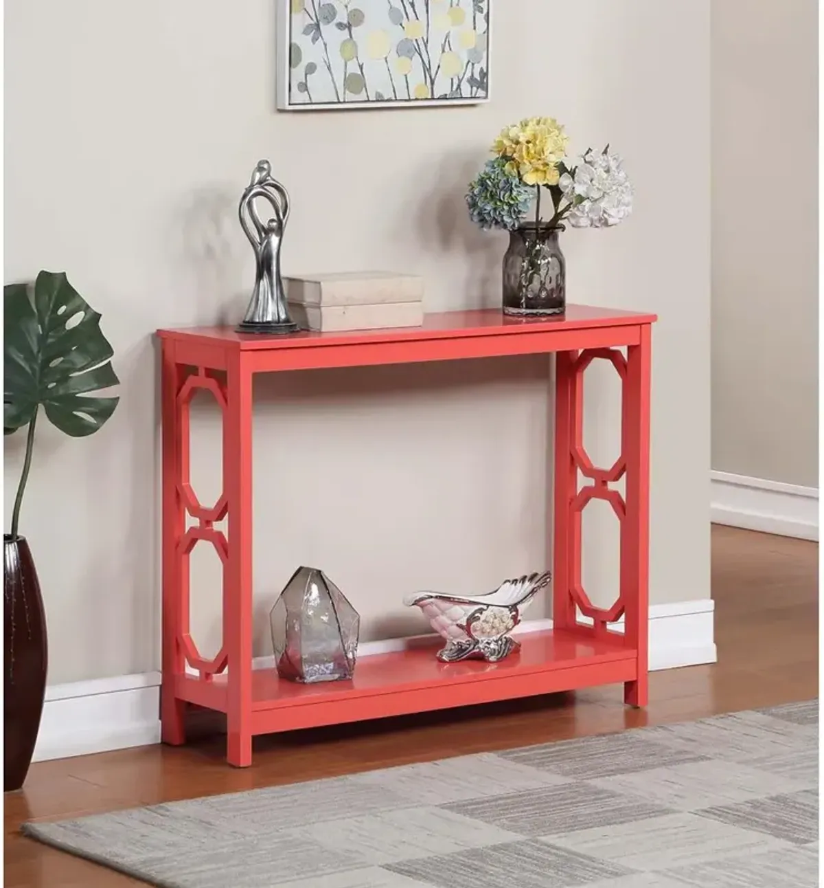 Convience Concept, Inc. Omega Console Table with Shelf