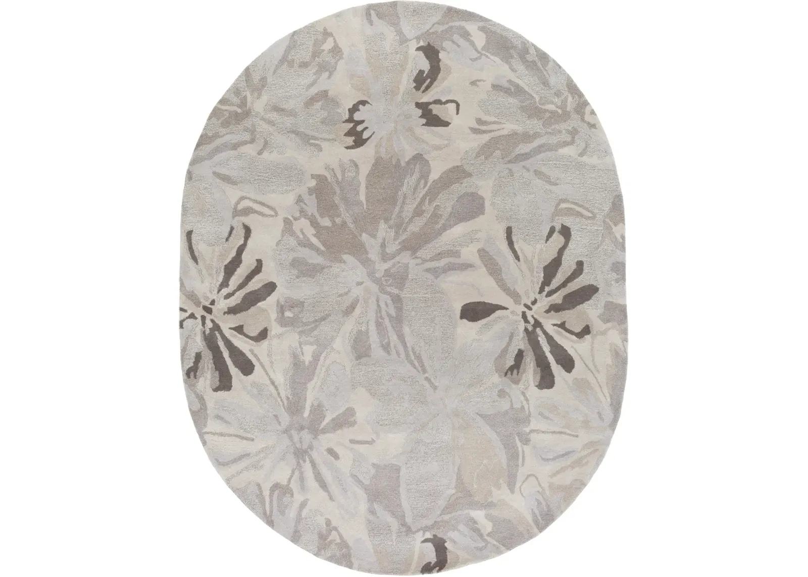 Athena ATH-5135 9'9' Round Gray Rug