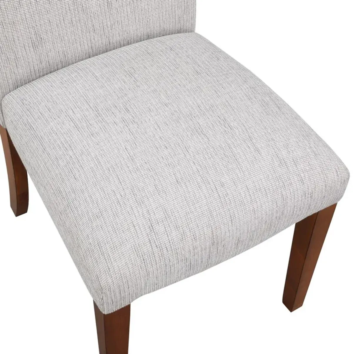 Salina Sea Oat Dining Chair in Performance Fabric with Nail Heads - set of 2