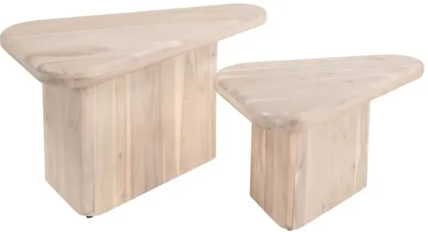 Navidic Coffee Table Set (2-Piece) Natural
