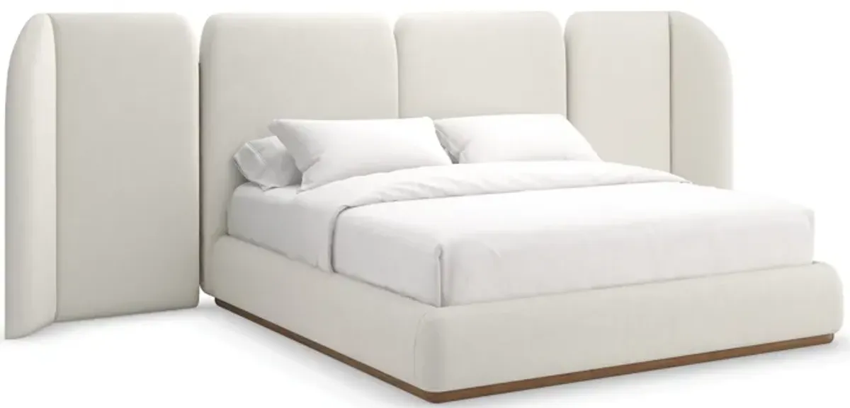 Malta Upholstered King Bed