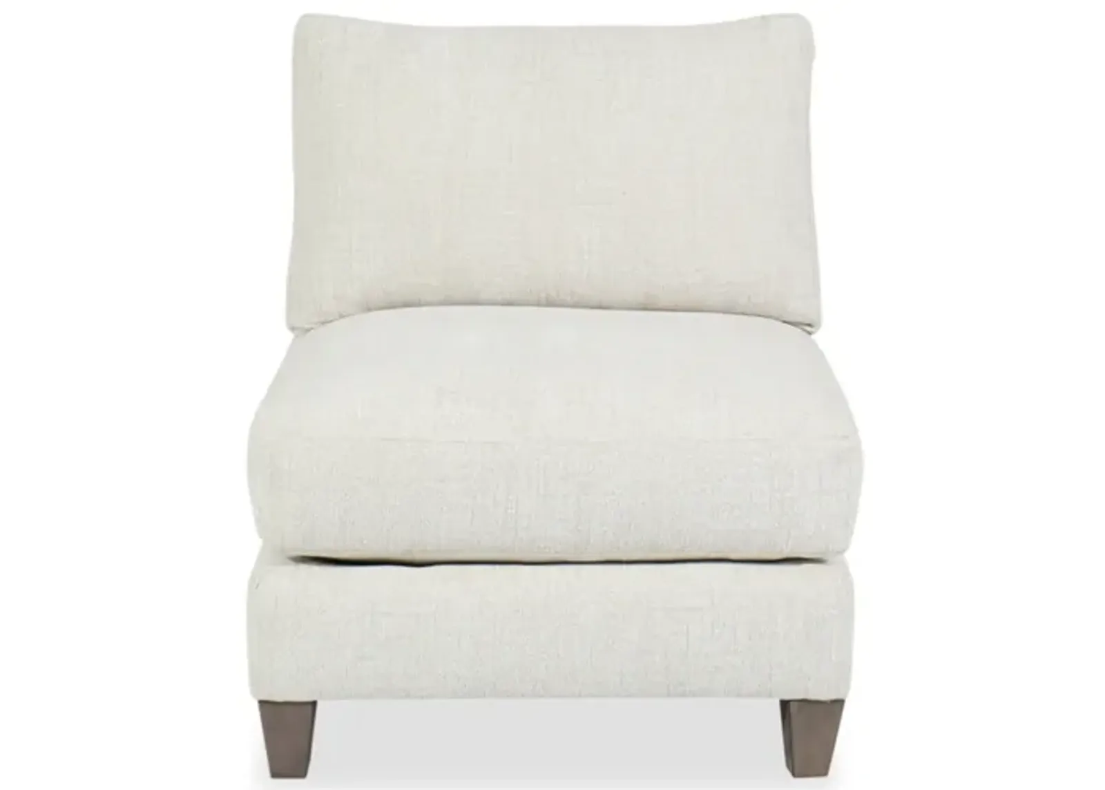 Mila Fabric Armless Chair