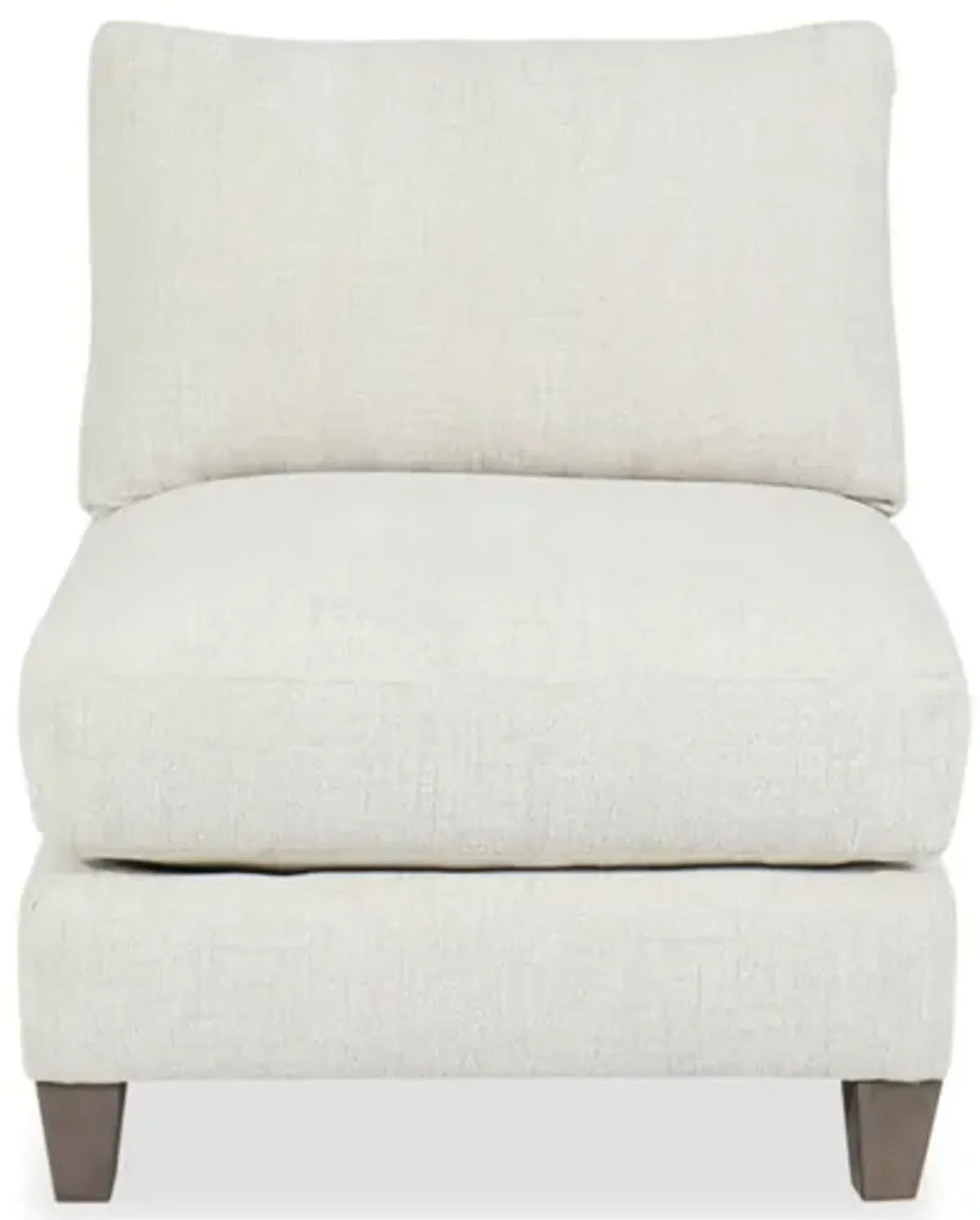 Mila Fabric Armless Chair