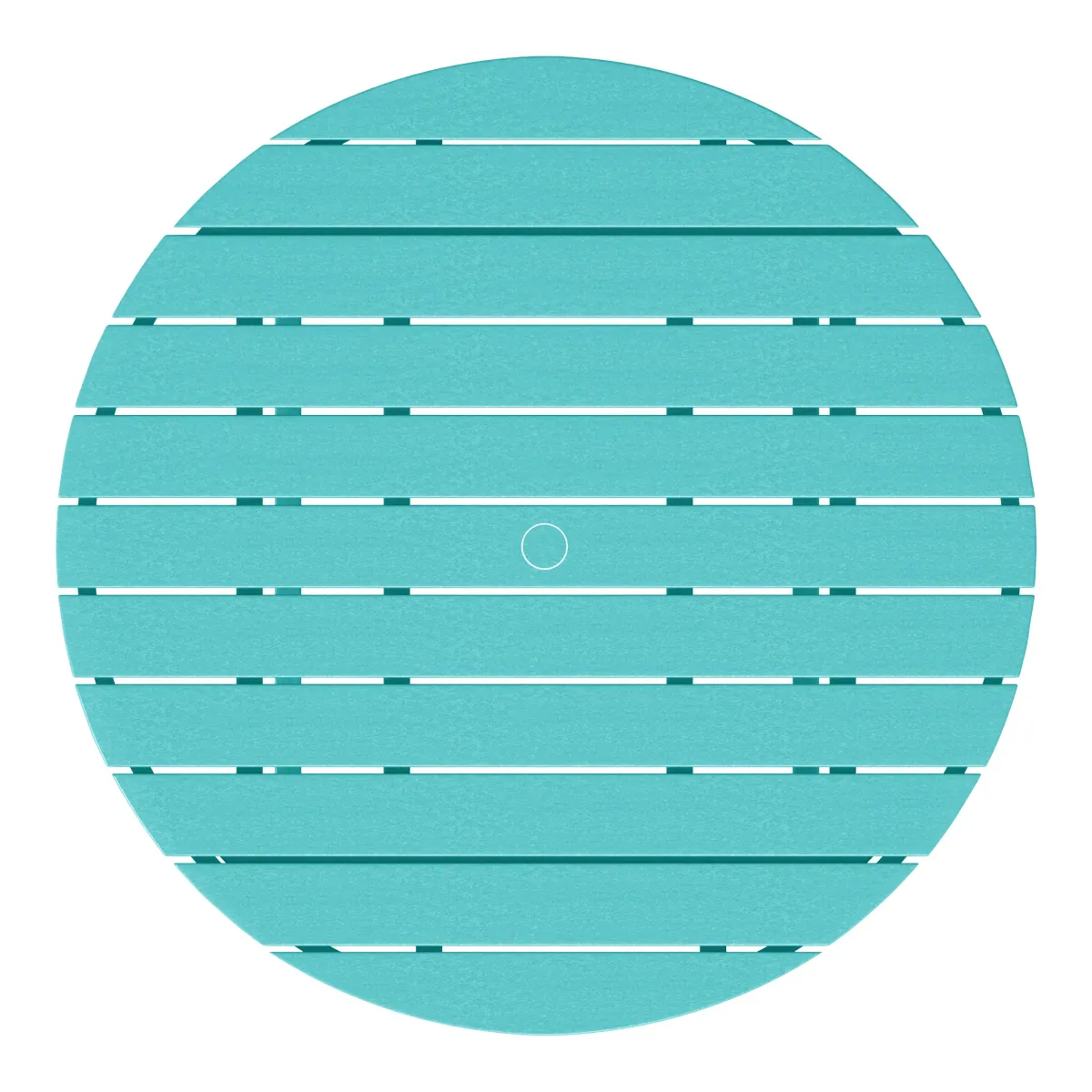 WestinTrends Kids Outdoor Patio Furniture HDPE Round Dining Table