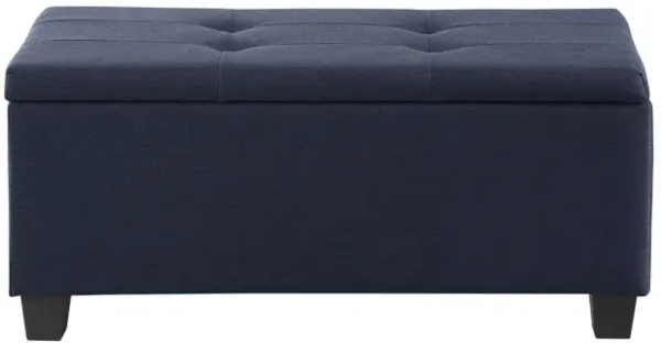 Large Storage Ottoman Bench Set, 3 In 1 Combination Ottoman, Tufted Ottoman Linen Bench