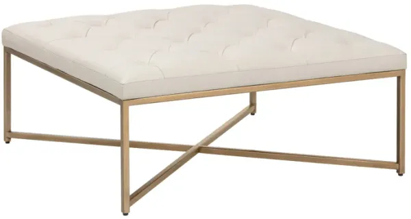 Endall Ottoman-Antique Brass