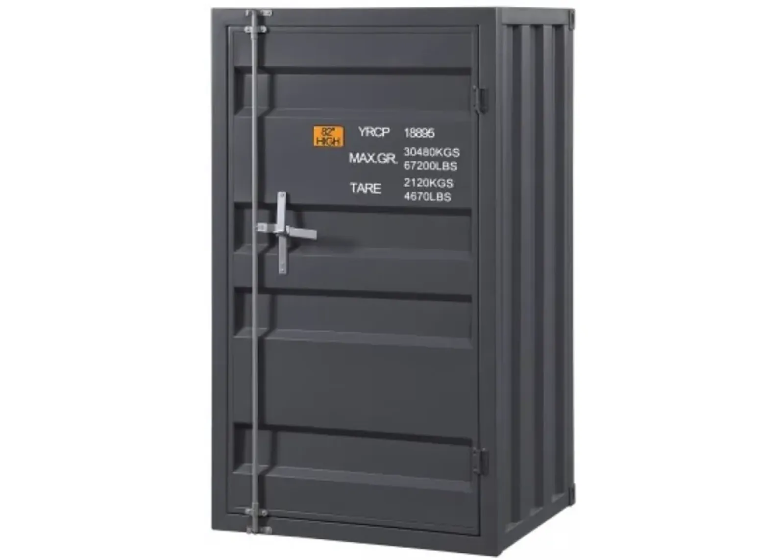 Cargo Chest (Single Door), Gunmetal