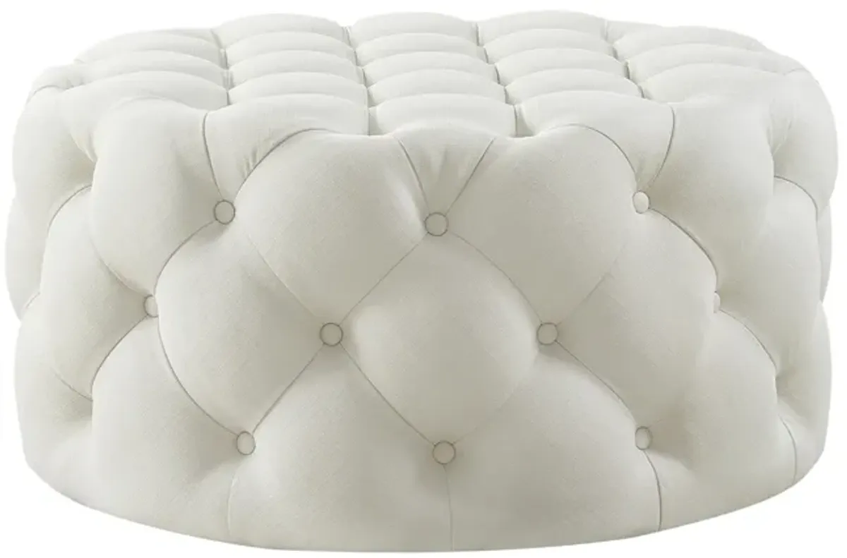 Inspired Home Chiara Cocktail Ottoman