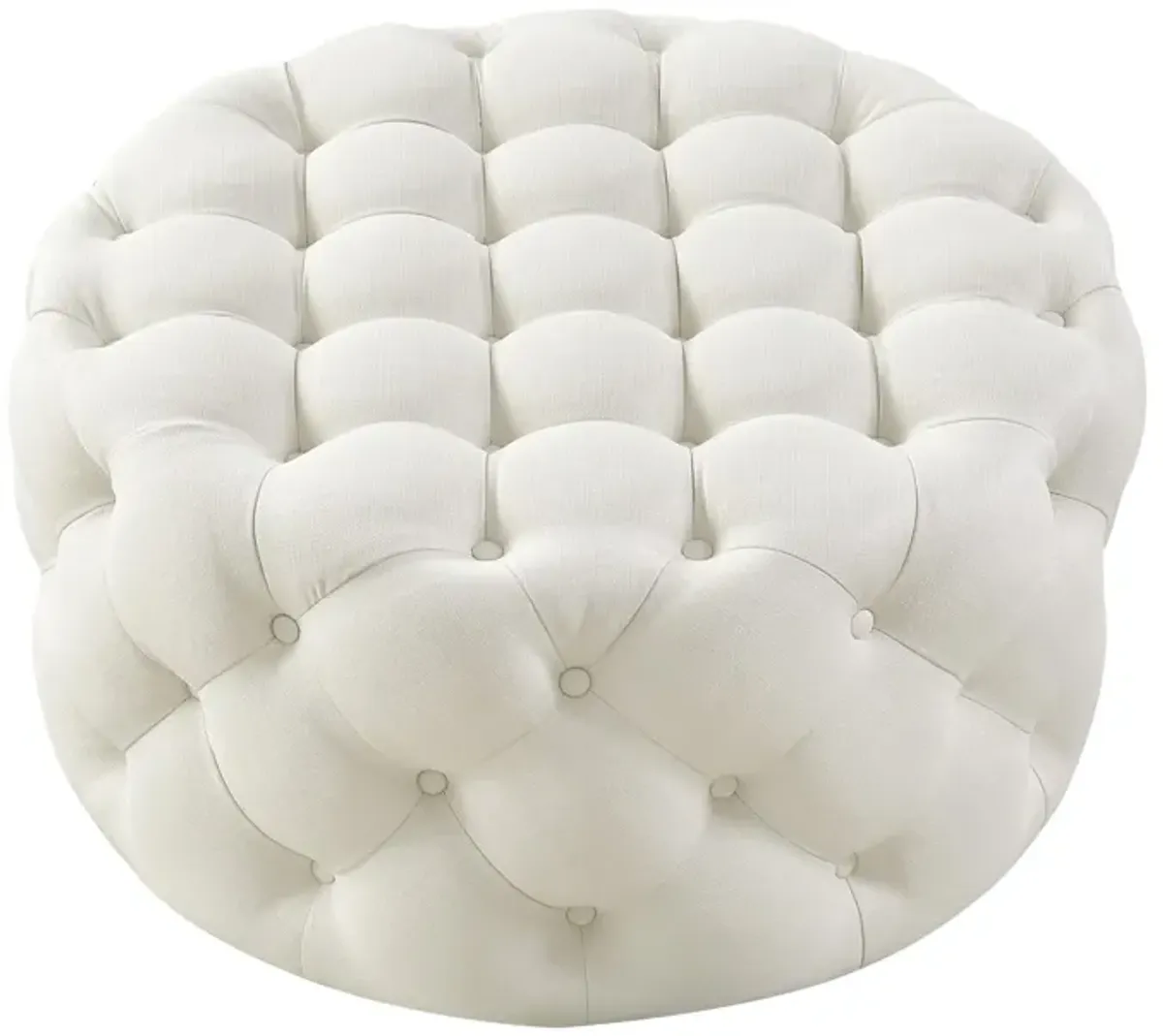 Inspired Home Chiara Cocktail Ottoman