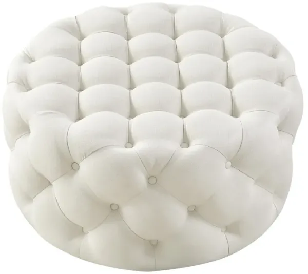 Inspired Home Chiara Cocktail Ottoman