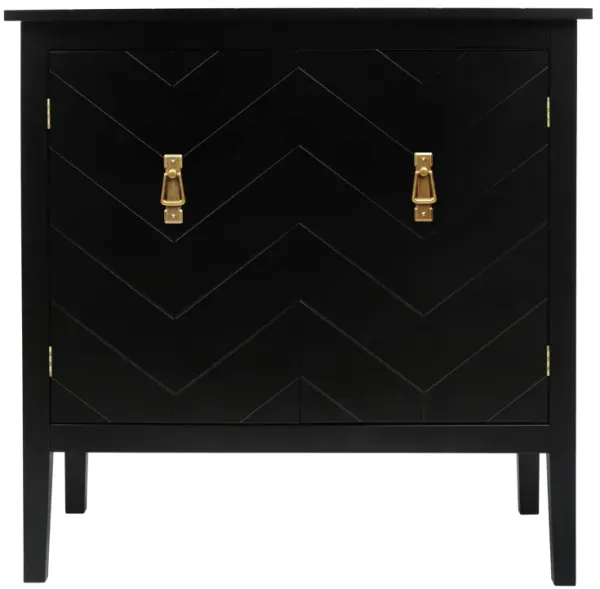MONDAWE 2 Door Wooden Cabinets, Wood Cabinet Vintage  Style Sideboard for Living Room Dining Room Office