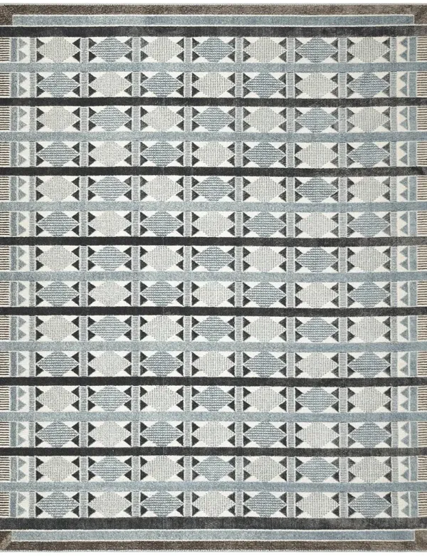 Nordic NRC06 Blue 8' x 10' Rug