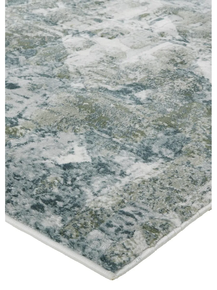 Atwell 3868F Green/Ivory 3' x 8' Rug