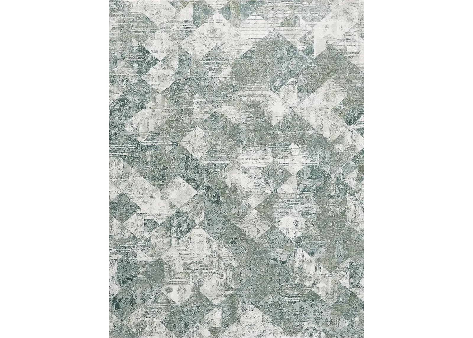 Atwell 3868F Green/Ivory 3' x 8' Rug