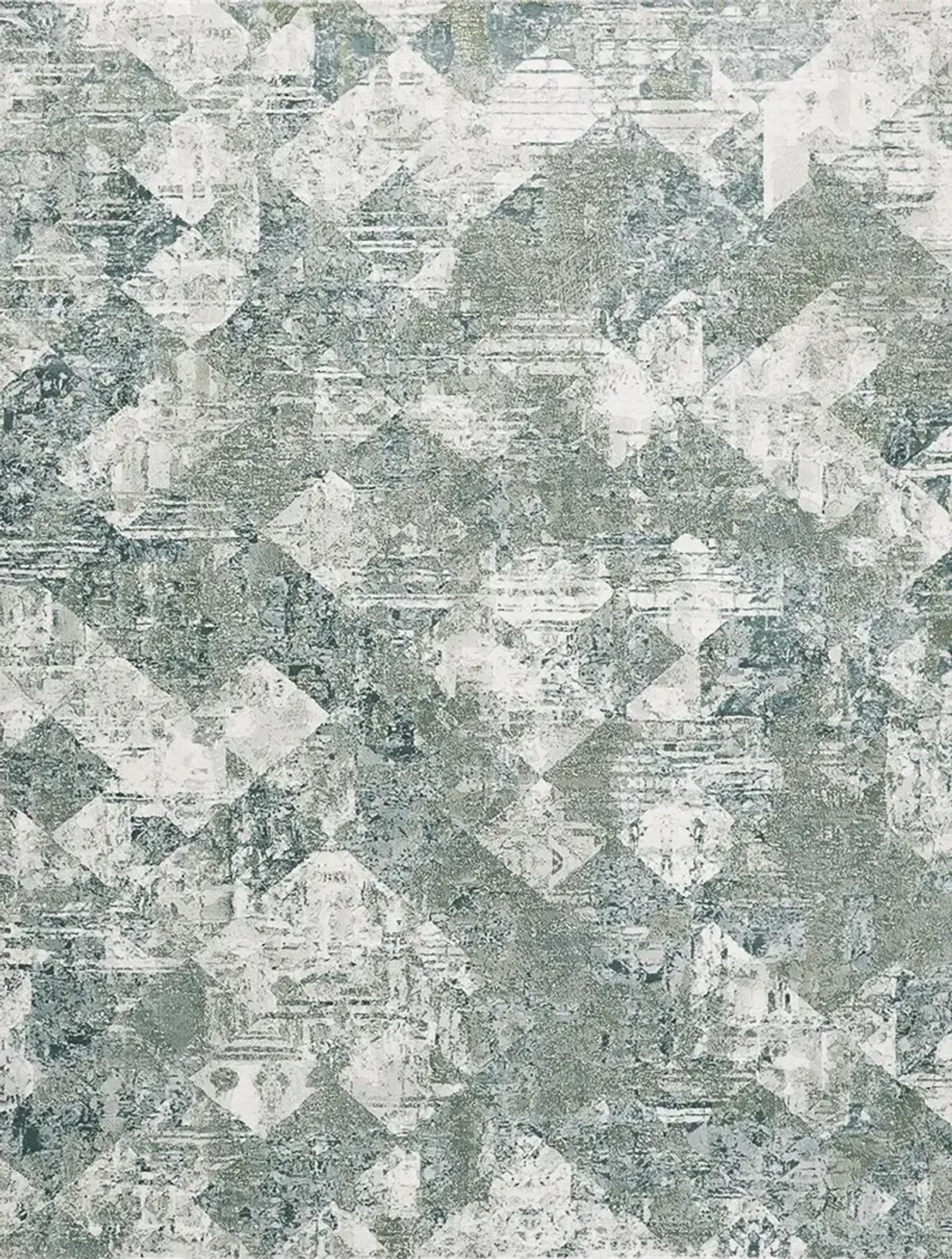 Atwell 3868F Green/Ivory 3' x 8' Rug