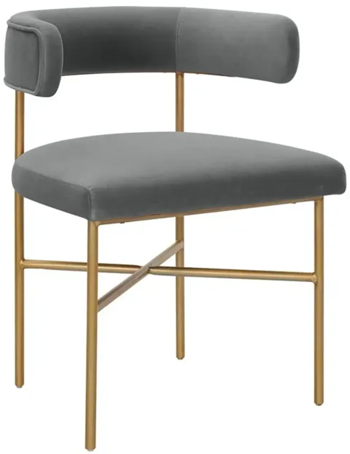 Belen Kox The Grey Velvet Ease Chair, Belen Kox