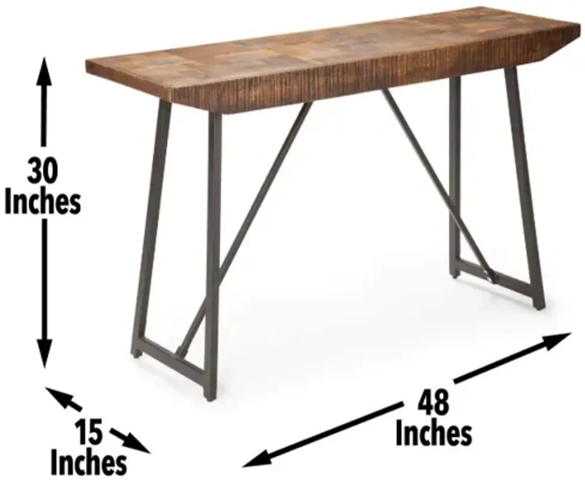 Walden Parquet Sofa Table