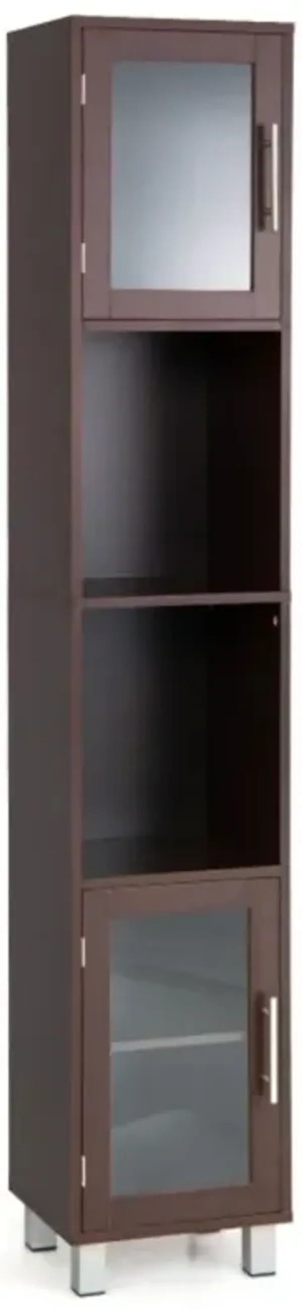 71 Inch Tall Tower Bathroom Storage Cabinet and Organizer Display Shelves for Bedroom