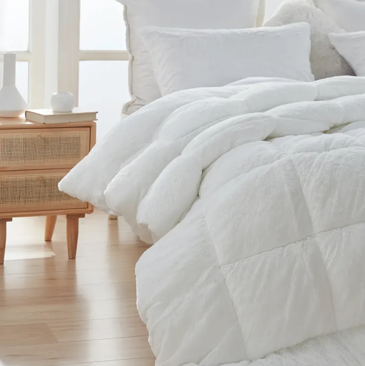 Are You Kidding Bare - Coma Inducer® Oversized Comforter - Farmhouse White.