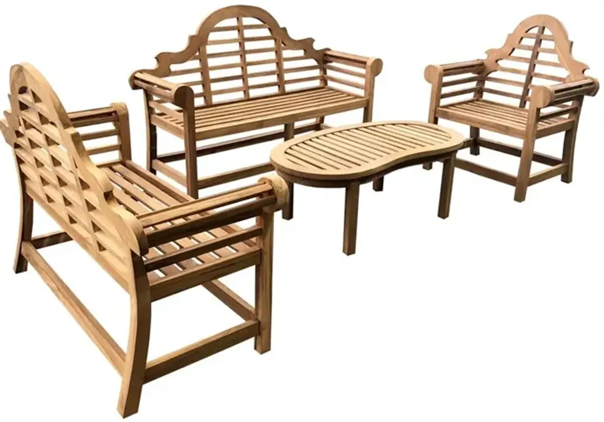 Luyten 4 Pc Patio Seating Set