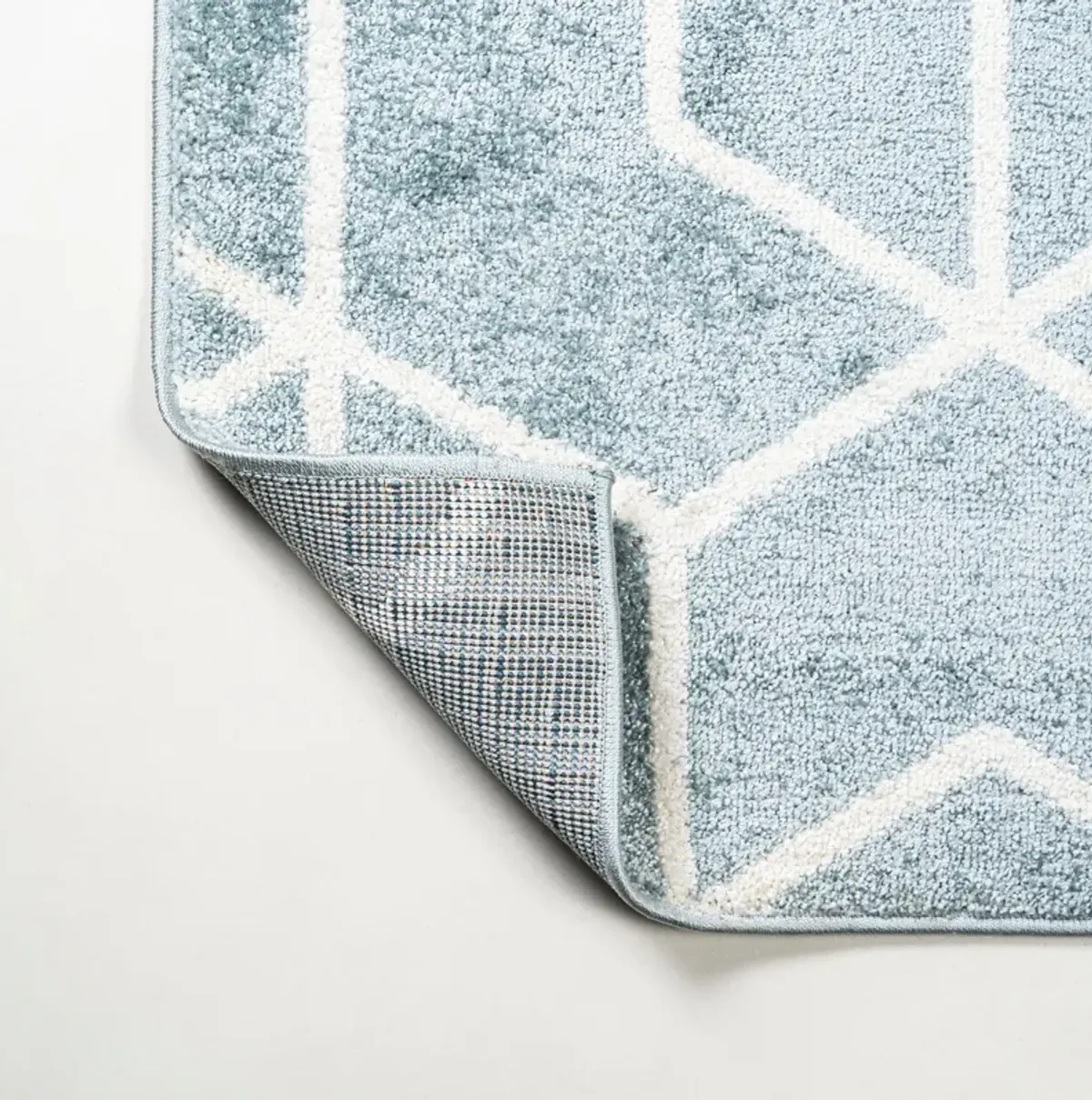 Tumbling Blocks Modern Geometric Area Rug