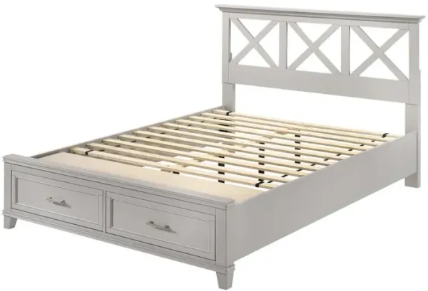 Gray Nova Ii Queen X Storage Bed