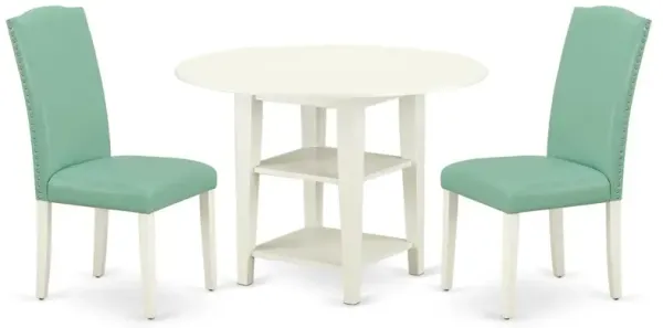 Dining Room Set Linen White