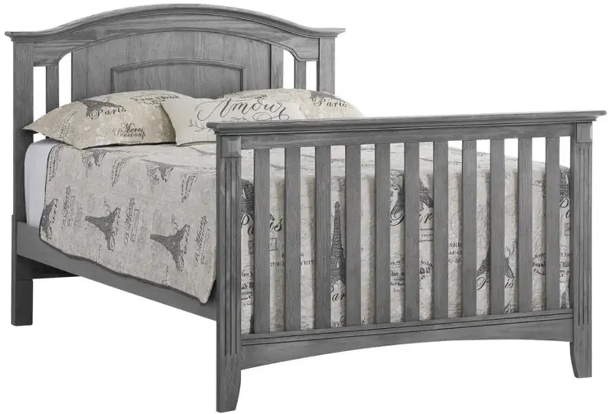 Oxford Baby Willowbrook 4 In 1 Convertible Crib Graphite Gray