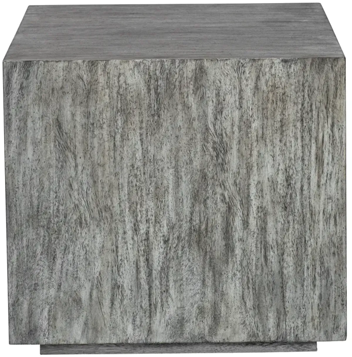 Kareem Modern Gray Side Table