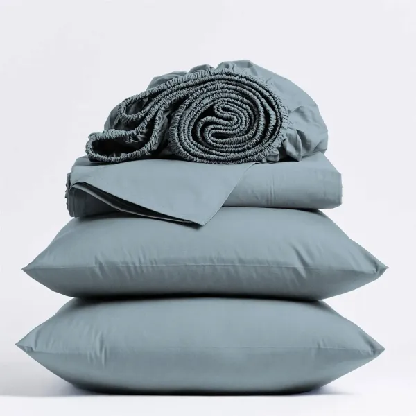 100% Organic Cotton Bed Sheet Set for All-Natural Comfort and Durability