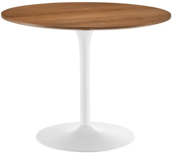 Modway - Pursuit 40" Dining Table Walnut White