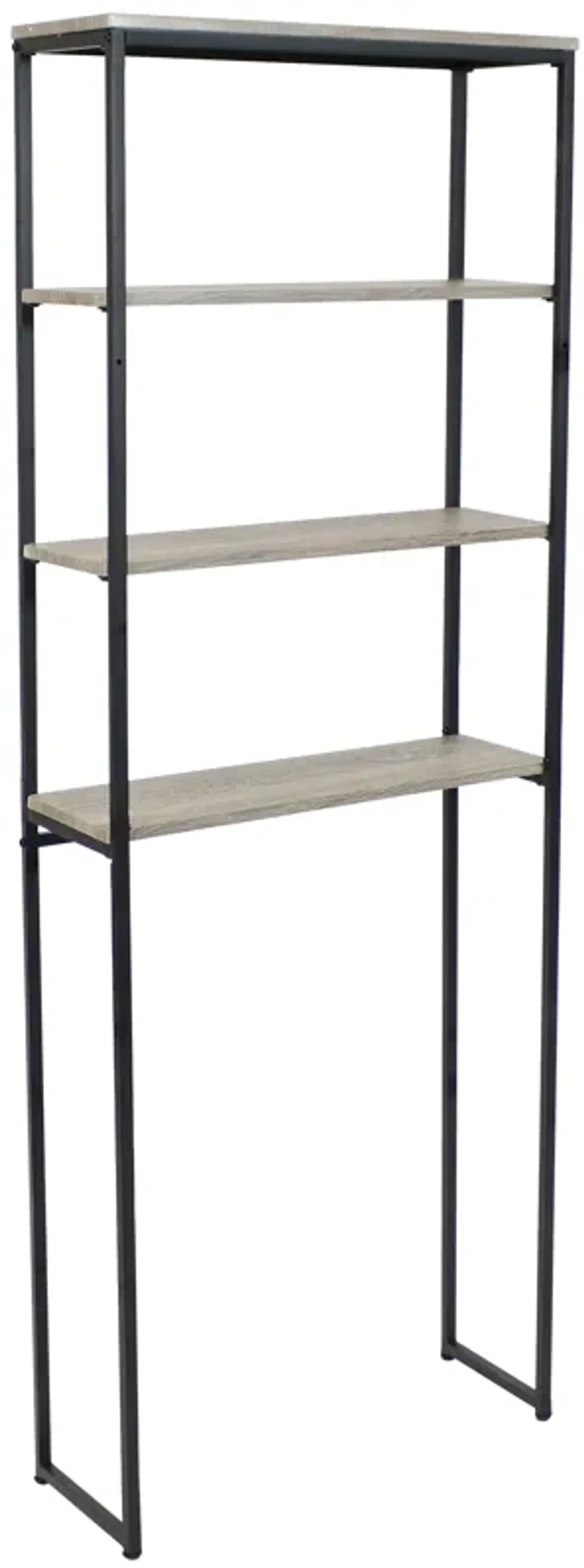 Sunnydaze 4-Tier Industrial Over-the-Toilet Storage Shelf