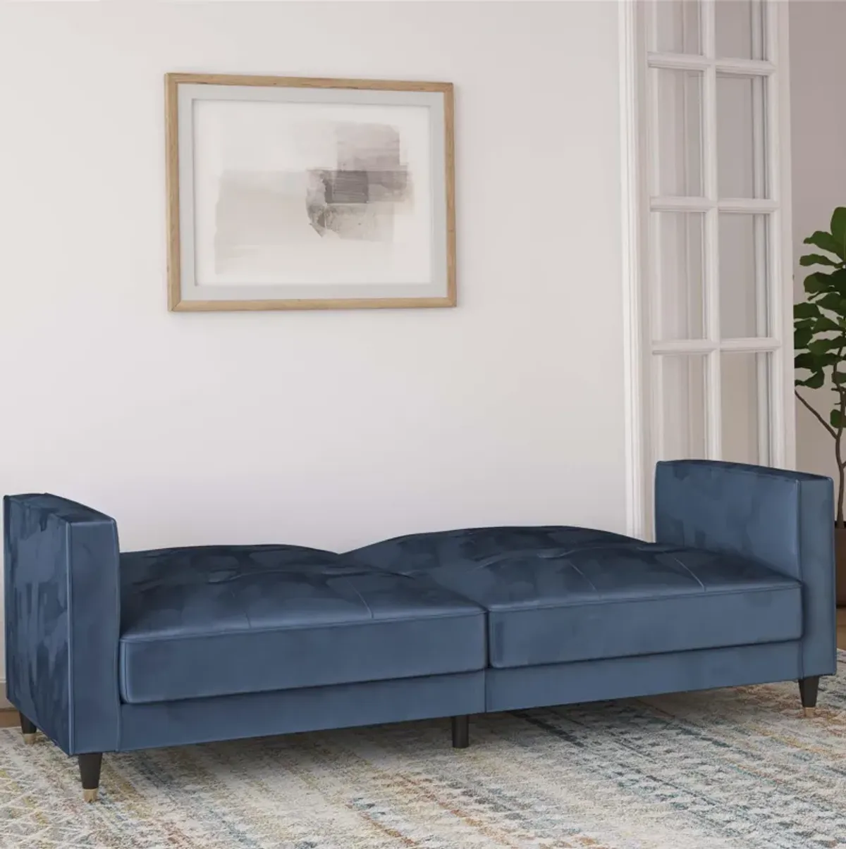 Royal Pin Tufted Futon