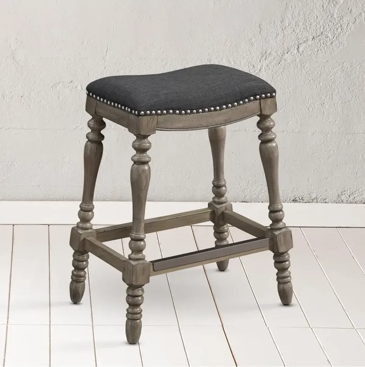 Comfort Pointe Collins Saddle Seat Counter Stool