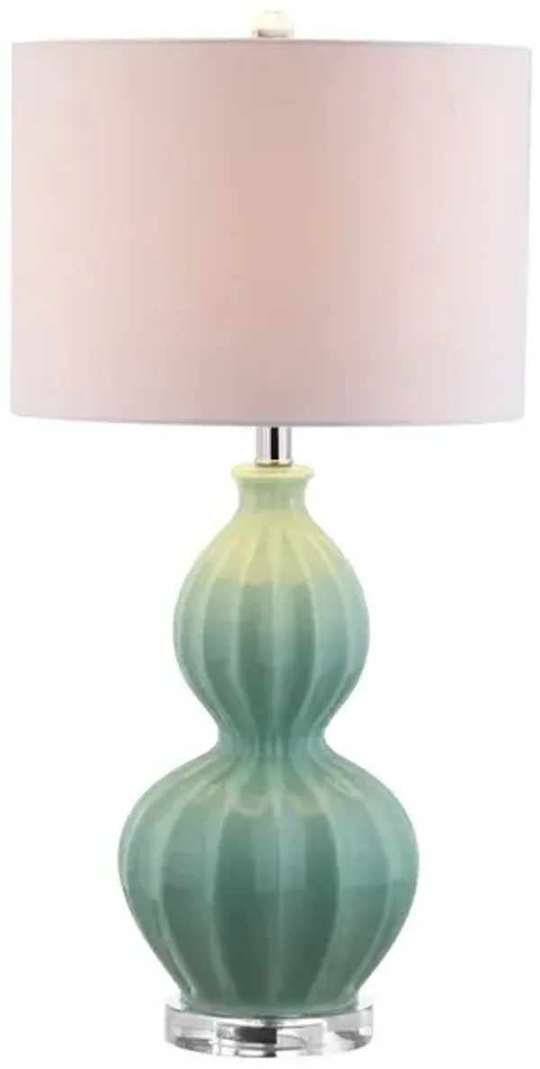 Faye Glass LED Table Lamp
