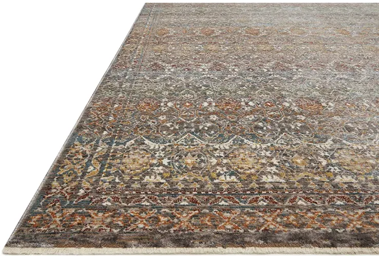 Lourdes LOU03 Stone/Multi 7'10" x 10' Rug