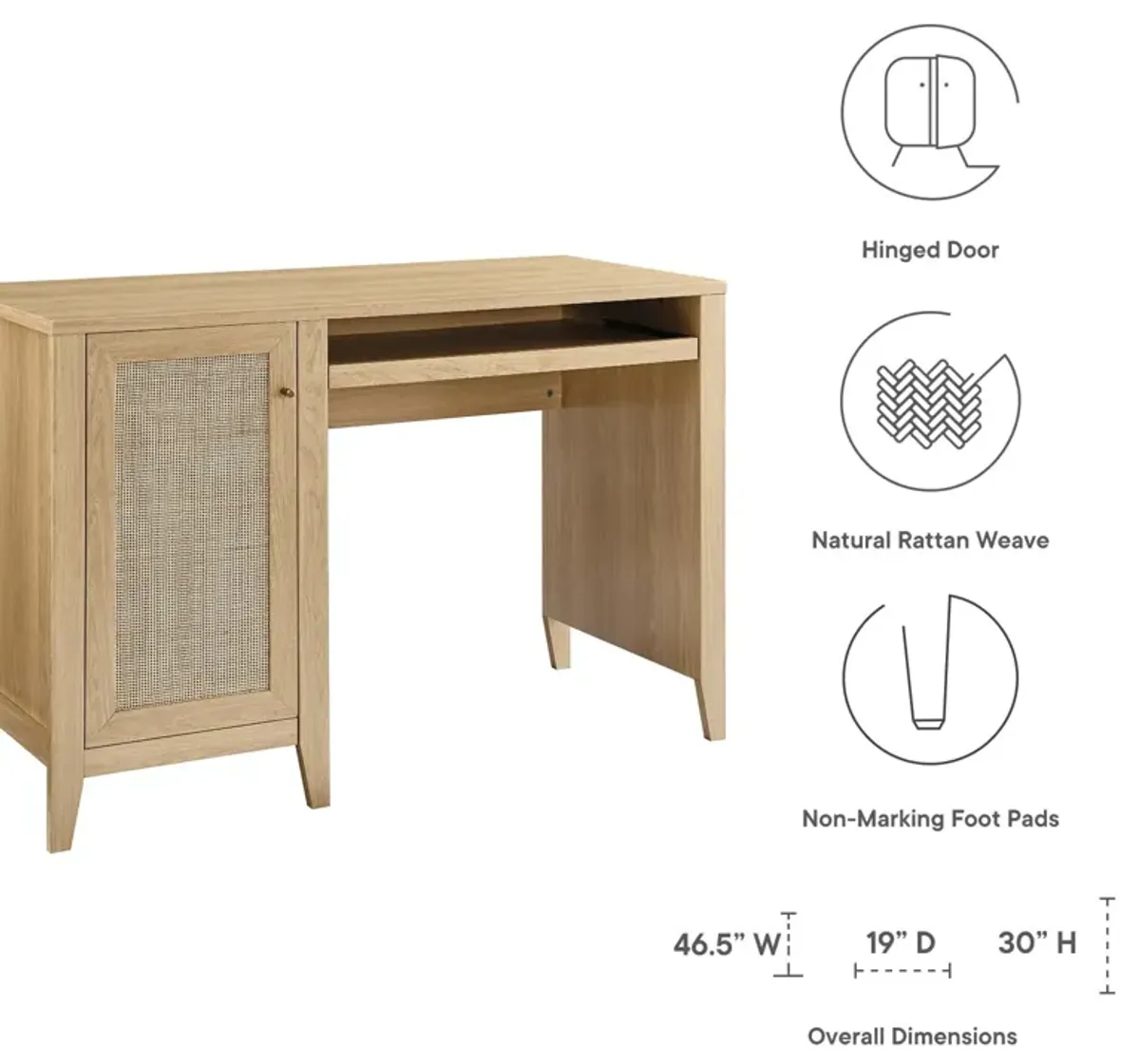 Soma 47" Office Desk