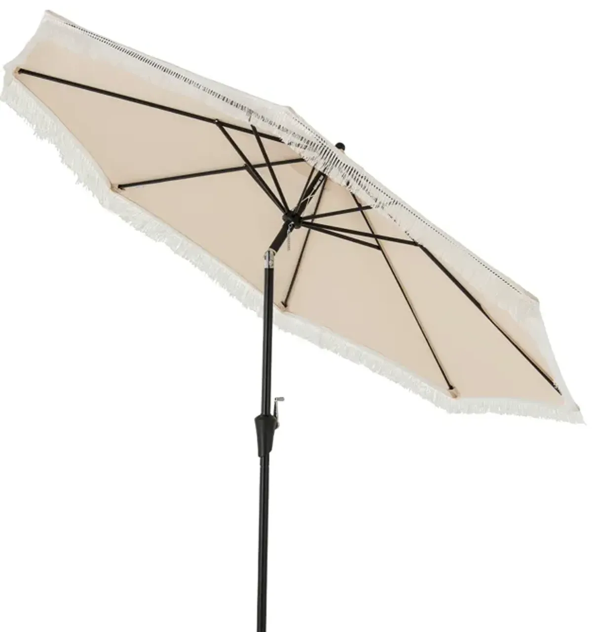 Patio Umbrella with Sun-Protective Canopy for Patio Garden Pool