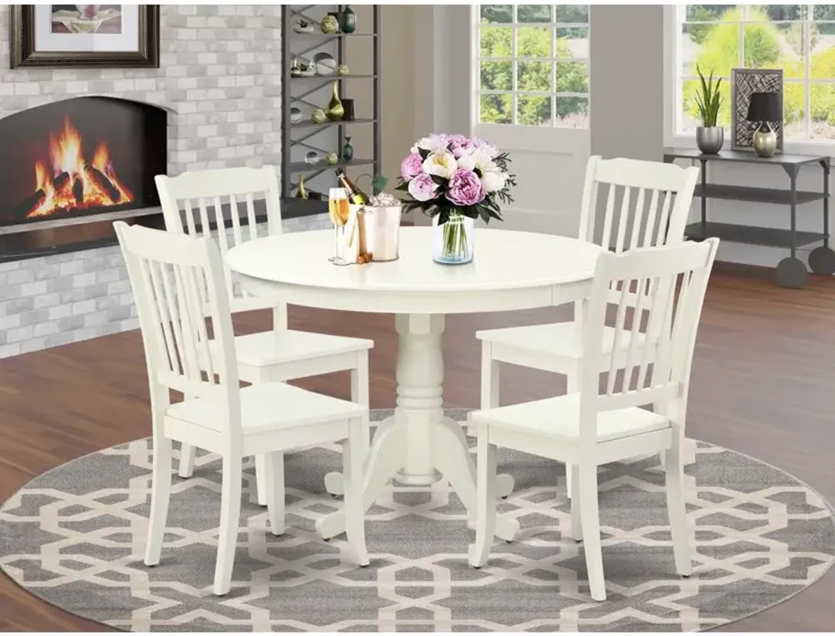 Dining Room Set Linen White