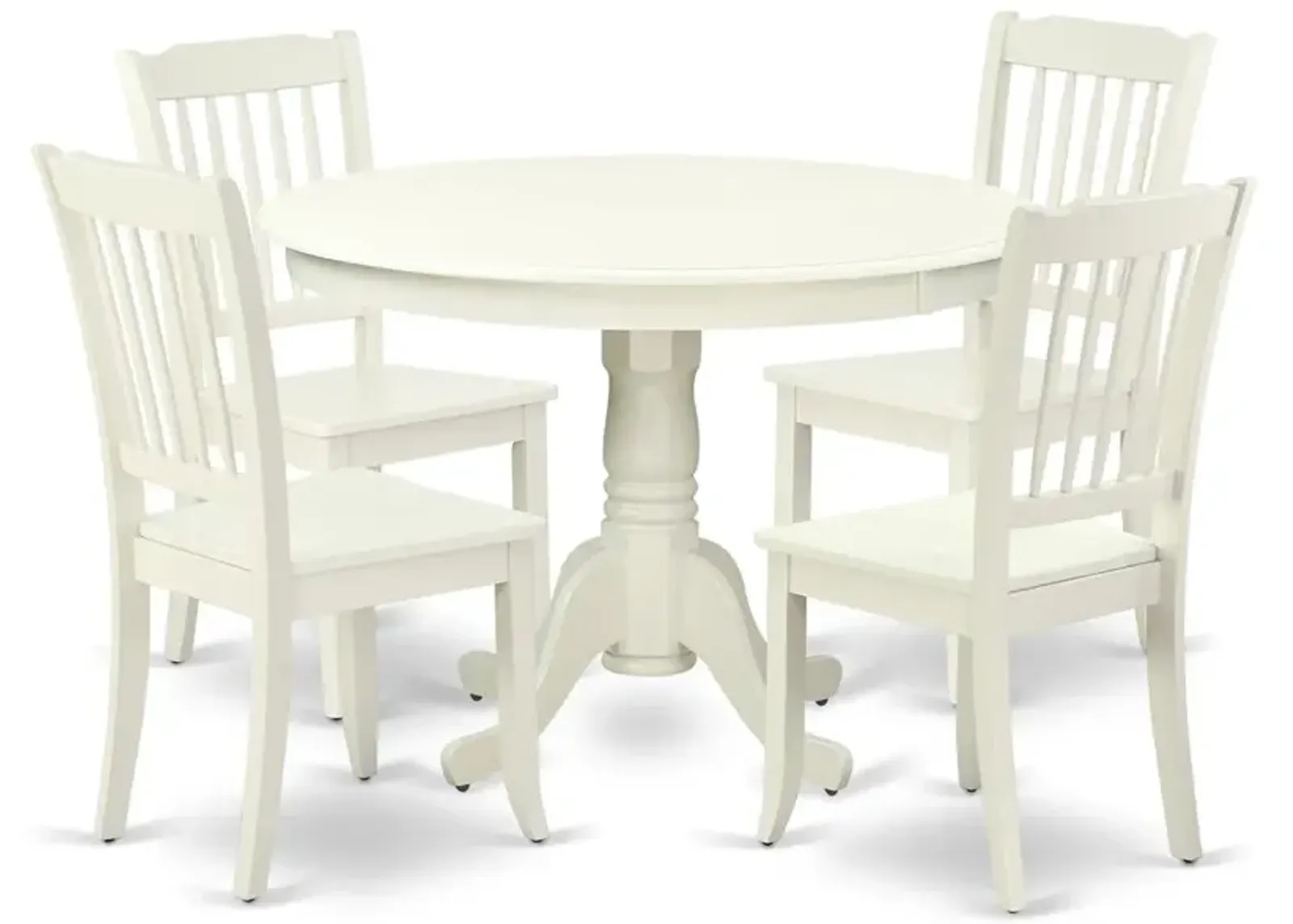 Dining Room Set Linen White