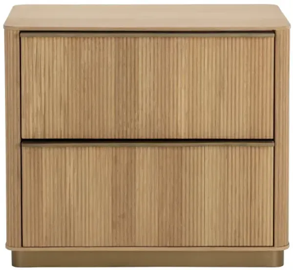 Kalla Rustic Oak Nightstand