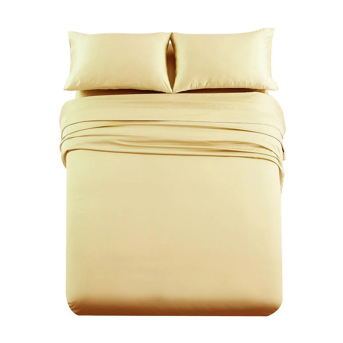 Egyptian Linens - Luxury & Heavy 1000 Thread Count Solid Sheet Set