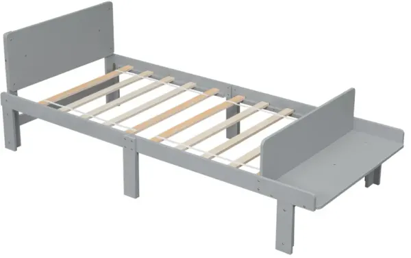 Streamdale Twin Bed With Footboard Bench