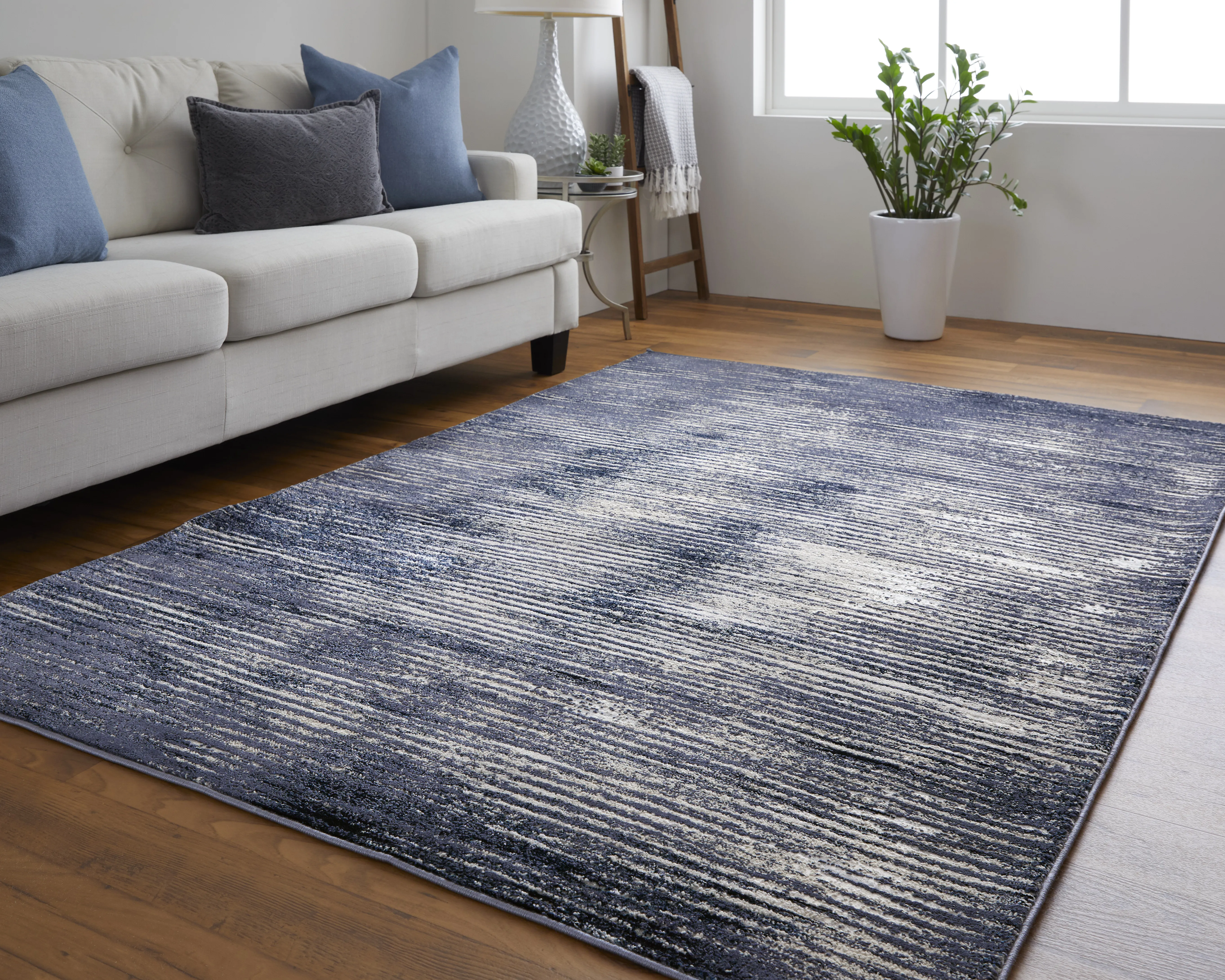 Indio 39GXF Blue/Gray/Ivory 3'11" X 6' Rug